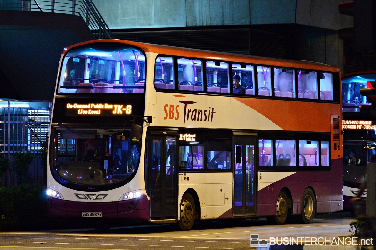 Volvo B9TL (SBS3867Y - JK-8)